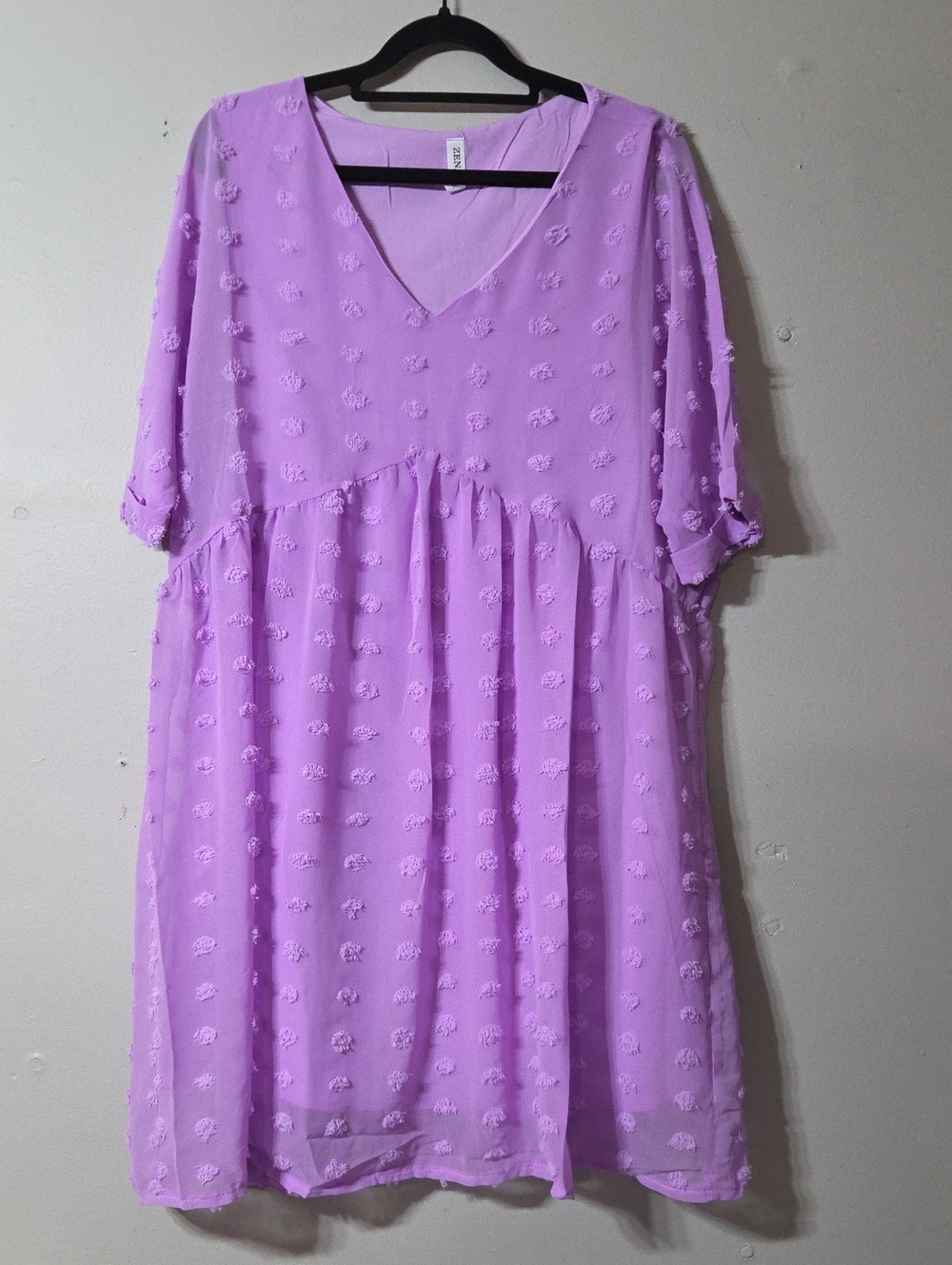 Zenana Outfitters Lavender Midi Dress